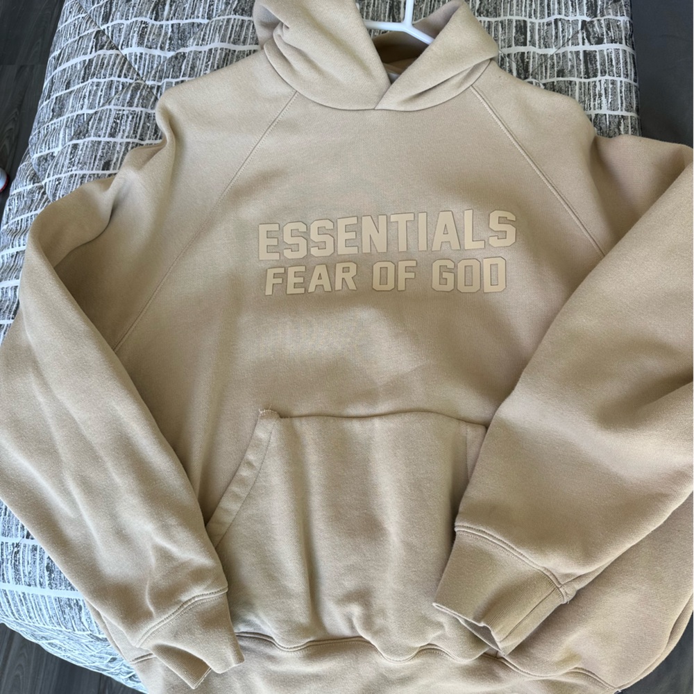 Fog essentials hoodie , barley used